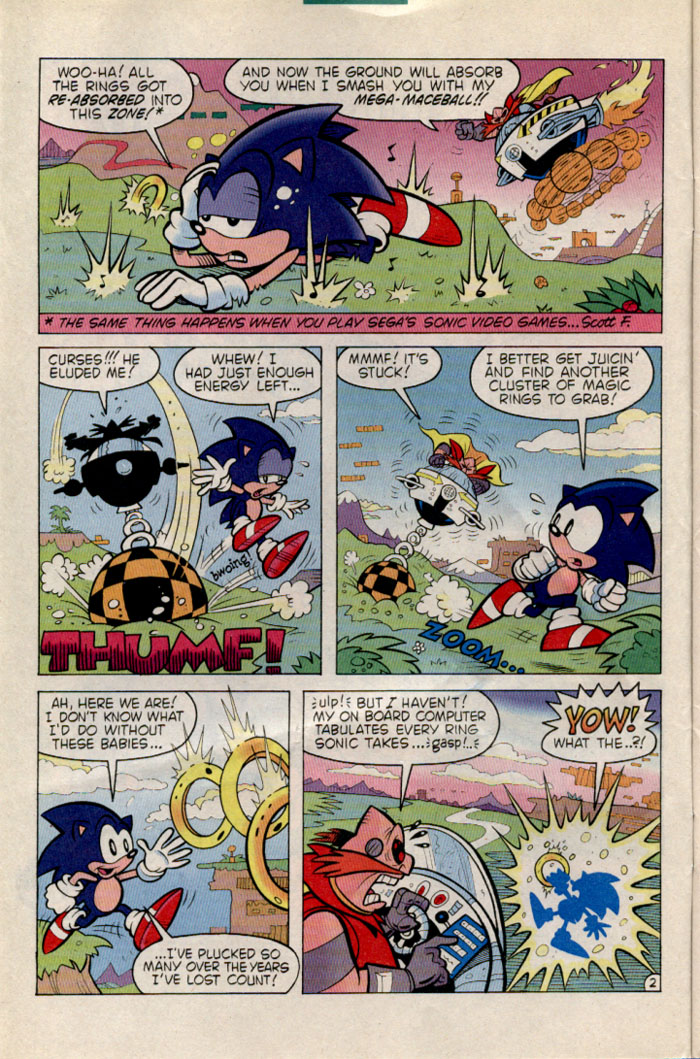 Sonic - Archie Adventure Series June 1996 Page 2